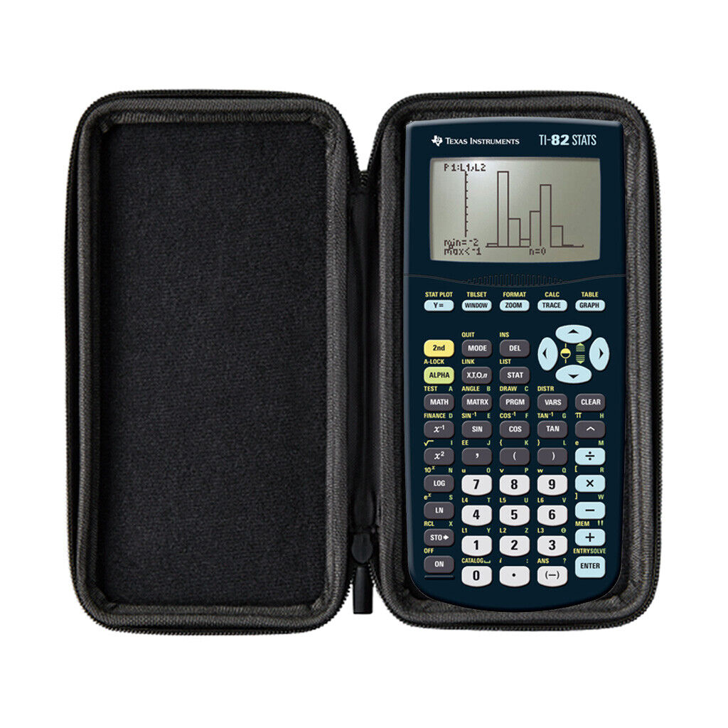 CALCUSO Sparpaket Schwarz mit Taschenrechner TI 82 STATS