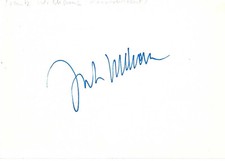 Frank Williams autograph signed 10x15 cm index card