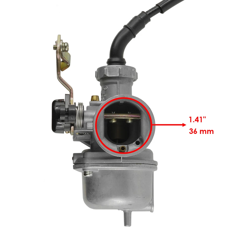 Carburador Carburador para Honda TRX125 TRX 125 Fourtrax 125 2X4 1987-1988  Foto 3 de 4