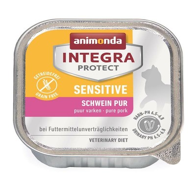 Animonda Integra Protect Sensitive With Pure Pork 16 X 100G