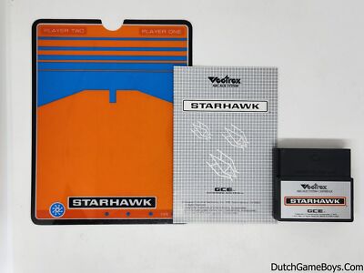 Vectrex - GCE - Starhawk + Overlay + Manual