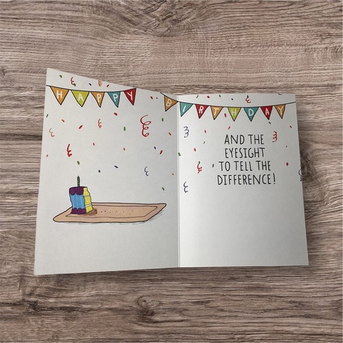 Humor Funny Senior Prayer Birthday Card Her Friend Oatmeal Studios - Picture 2 of 2