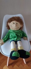 Handpuppe Therapiepuppe Junge braunhaarig 65 cm gross