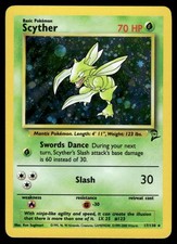 Scyther 17/130 Holo Rare Base Set 2 Pokemon Near Mint on eBay