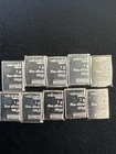Lot of 10 Valcambi 0.999 Fine Silver 1 Gram Bullion Bars