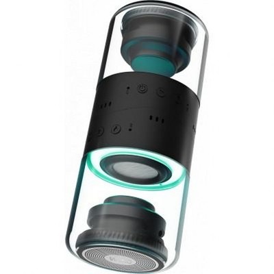 Wiko, WiShake Vibes 5.0 Bluetooth-Lautsprecher mit 4 LEDs und magnetischem Clip