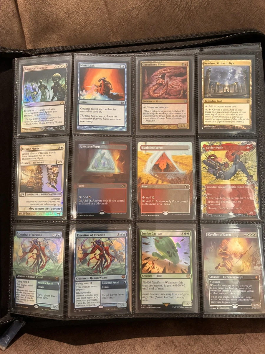 Mtg Binder In Magic: The Gathering Mixed Card Lots for sale | eBay
