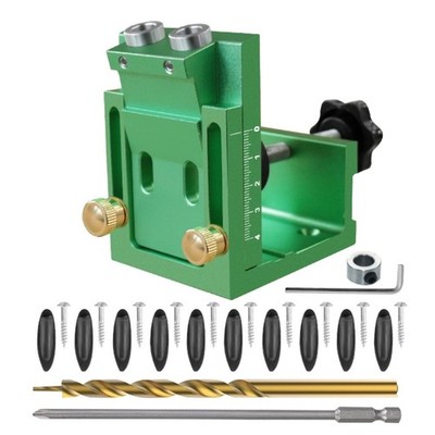 Convenient Woodworking Punch Locator Hole Jig Accurate Drilling for DIY Projects
