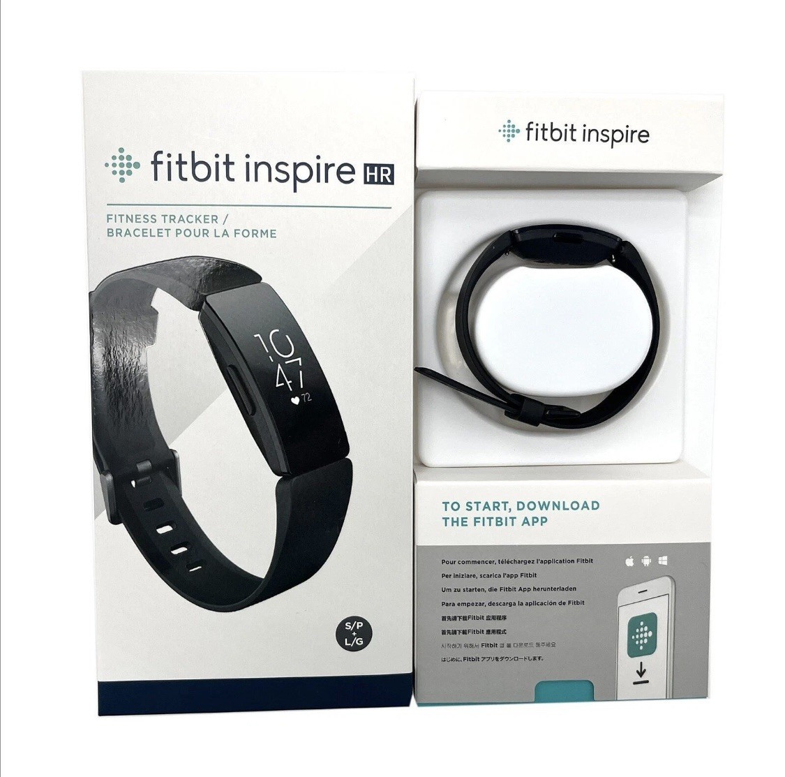 Fitbit Inspire HR Activity Tracker - Black
