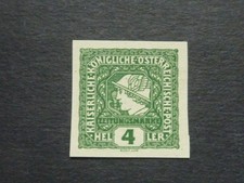 Austria 1916 MiNr.213**Sin fijasellos
