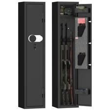 2-3 Gun Safe for Rifles and Pistols, Long Rifle Gun Safes, Fully Assembled