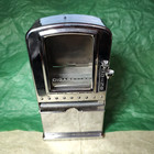 VINTAGE ART DECO CHROME CIGARETTE MACHINE DISPENSER NAPCO