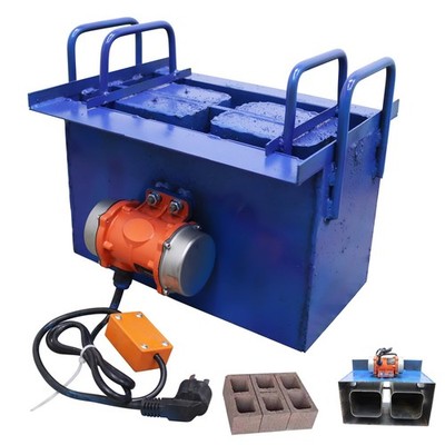 110V Manual Hollow Soil Block Brick Molding Machine Block Brick Forming Machine