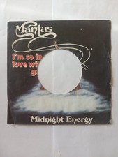 Cover LP 45 Giri 7" - I'm So In Love With You - Midnight Energy Mantus Juke Box