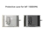 Transparent protective storage case for So-ny WF-1000XM6 earbuds box shell