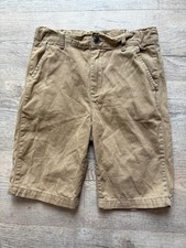 Children's Place Boys Size 10 Khaki Uniform Shorts Adjustable Waist Pockets