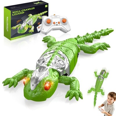 Wall Climbing Gecko Toy, Remote Control Lizard That Climbs Walls, Electric Gecko