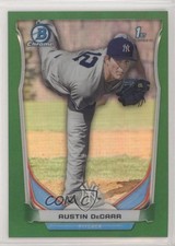 2014 Bowman Draft Chrome Green Refractor 45/150 Austin DeCarr #CDP60 0l2