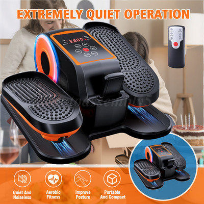 Ellipse Electric Elliptical Machine Under Desk Leg Exerciser Fully Assembled LCD