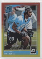 2018 Donruss Optic Rated Rookie Red & Yellow Prizm Ian Thomas #190 08rj