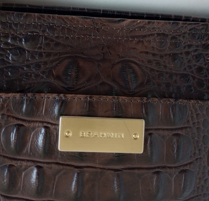 Brahmin Cocoa Medium Asher - image 4