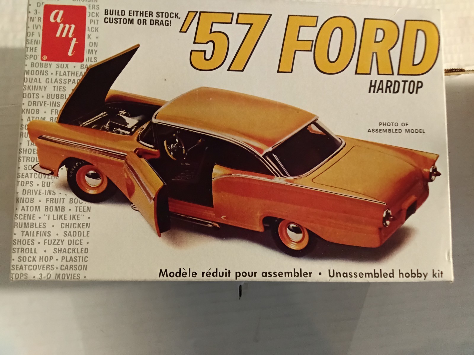 AMT '57 Ford Hardtop Open Box Model Kit    C-2