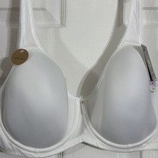 NWT Wacoal 853192 Underwire White Smoothing Bra Sz 36D Tshirt Bra NEW