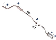 Pipe Resonator Mufflers Exhaust System for Front Wheel Drive Honda HR-V 16-20