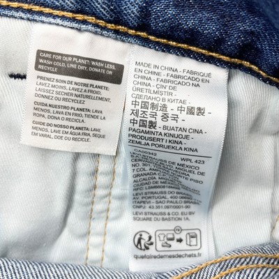 Levi's BEAMS 501 Jeans Limited Edition Indigo | eBay