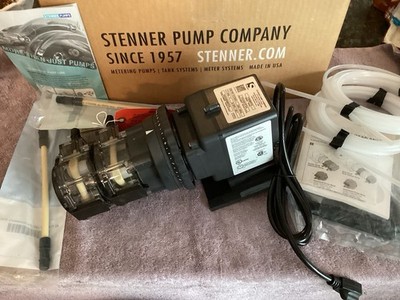 STENNER 170DMHP34 Double Head Adj. Output High Pressure Pump NEW