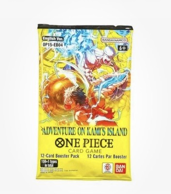 One Piece OP15 Adventure on Kami's Island Sleeved Booster Packs x5