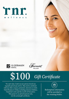 CALGARY Spa Experience at rnr Wellness | $100 Certificate