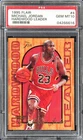 1995-96 Flair Hardwood Leader #4 Michael Jordan - PSA GEM MT 10