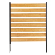 Privacy Fence Panels for Outside No Dig Fence Screen Garden Fence Wooden Air ...