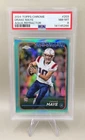 2024 Topps Chrome Drake Maye Aqua Refractor /199 RC PSA 8 Patriots Rookie QB 🔥