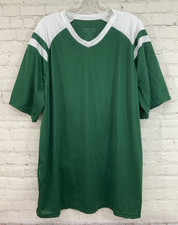 High Five 65378 Adult's 100% Polyester Soccer Jersey Green White XXL 2XL
