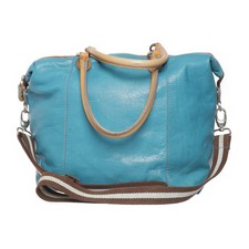 Gabs, Handtasche, Unisex (Erwachsene), Baumwolle, Braun/Blau, 36, 11, 34 cm #EbK