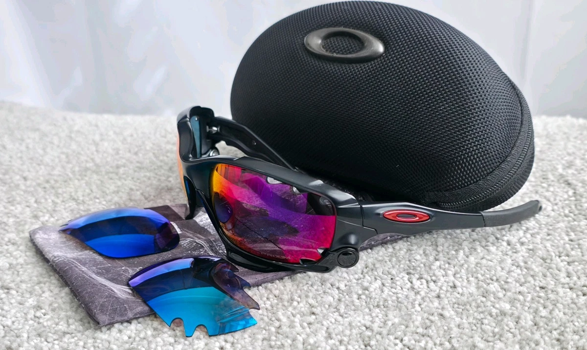 Oakley Racing Jacket Sunglasses for Men for sale | eBay UK