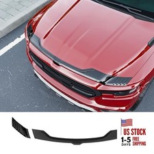 Hood Deflector Compatible with 2019-2026 Dodge Ram 1500 Hood Glossy Black