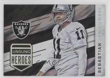 2016 Panini Absolute Unsung Heroes Sebastian Janikowski #8 1s8