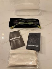 Chrome Hearts Cooze Eyeglasses Lime Green W/ Diamonds