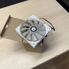 3 White ID Cooling 120mm PC Case Fans 12V RGB