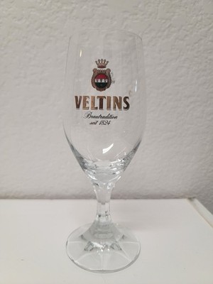 Veltins  Brautradition Seit 1824  .4L Stemmed Beer Glass - Germany