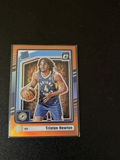 2024-25 Panini   Optic - Rated Rookie Tristen Newton #285 Orange Prizm /175 (RC)
