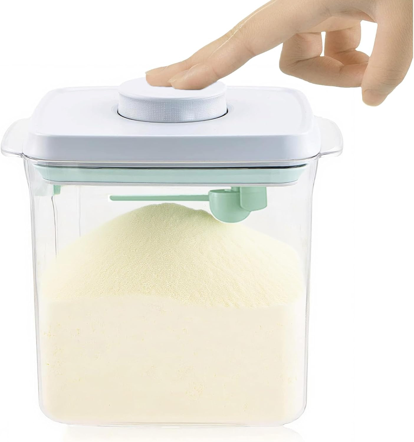 Formula Dispenser Container with Scraper and Scoop 730G Milk Powder Bpa-Free Air