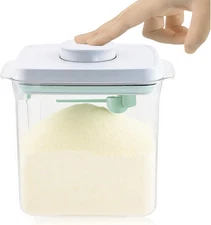 Formula Dispenser Container with Scraper and Scoop 730G Milk Powder Bpa-Free Air