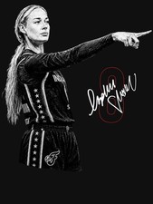 SOPHIE CUNNINGHAM INDIANA FEVER PHO 8.5X11 PRINTED SIGNATURE / AUTOGRAPH REPRINT