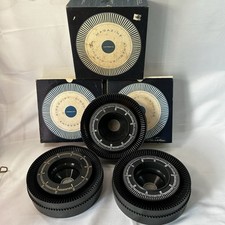 Vintage Airequipt Circular Magazine Slide Holders, 3 in Lot