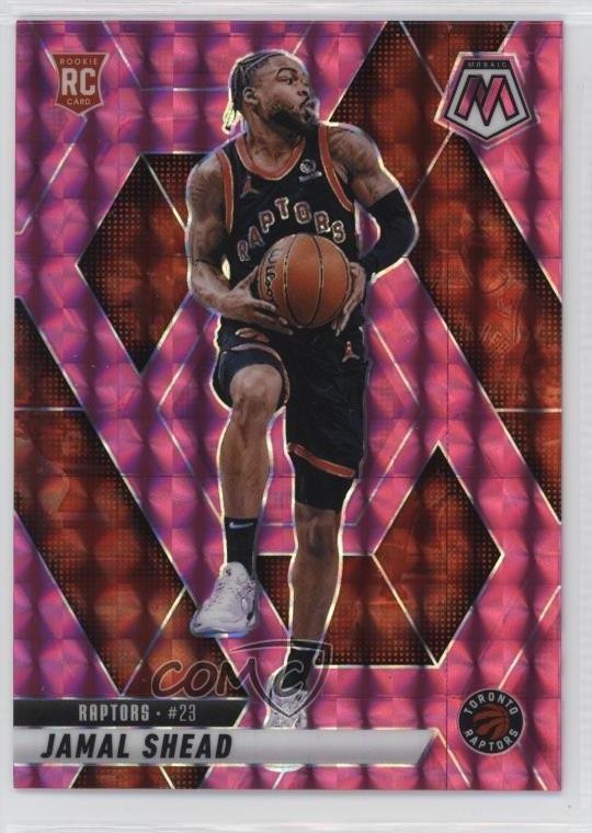 2024-25 Panini Mosaic Rookies Pink Prizm 48/175 Jamal Shead #201 Rookie RC 5y7