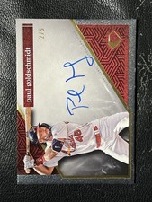 PAUL GOLDSCHMIDT 2024 Topps Diamond Icons Red Auto 2/5 AC-PG